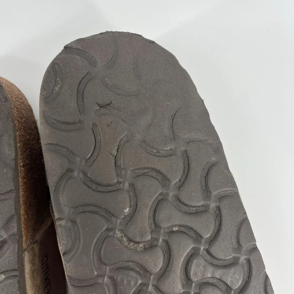 Birkenstock Milano Sandals Mens Brown Adjustable Size EUR 46/US Size 13